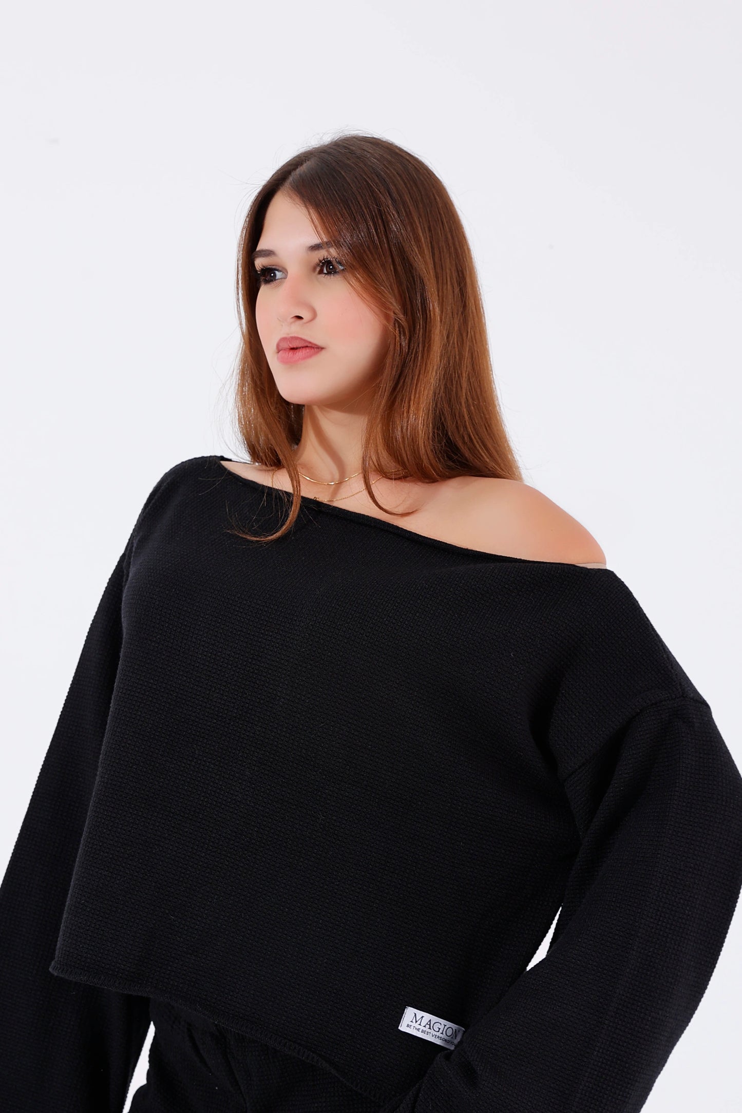 Black cozy sweater