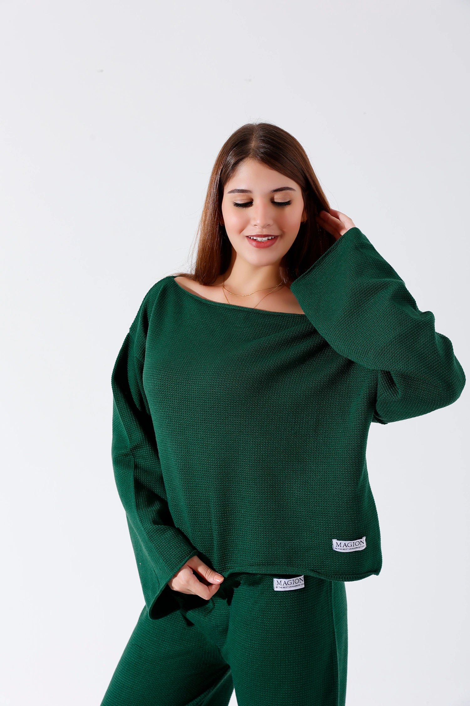 Olive cozy sweater