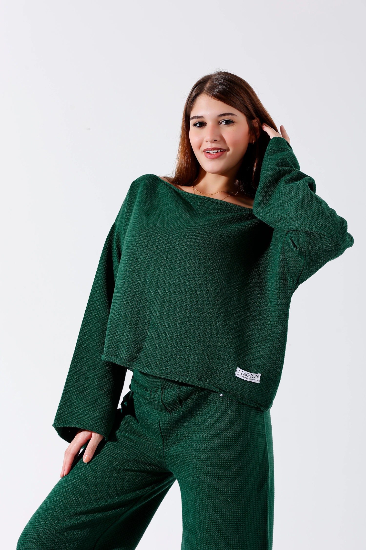 Olive cozy sweater