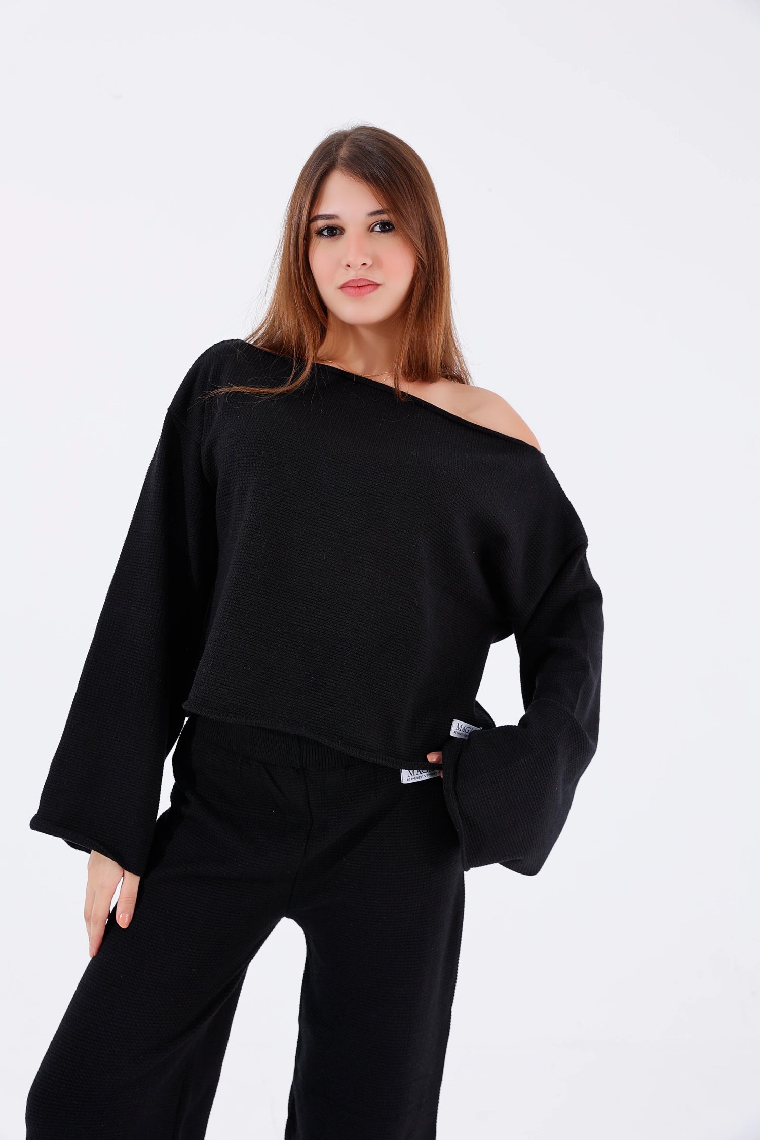 Black cozy sweater